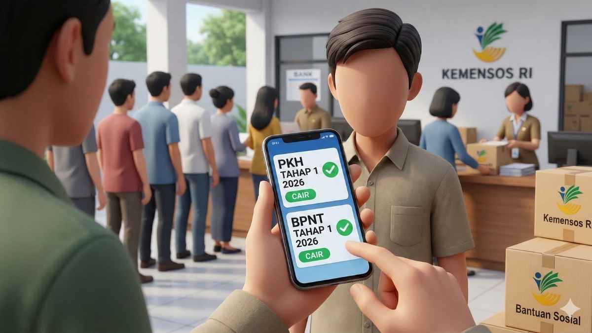Bansos PKH dan BPNT Tahap 1 2026 Sudah Cair, Cek Sekarang Juga!