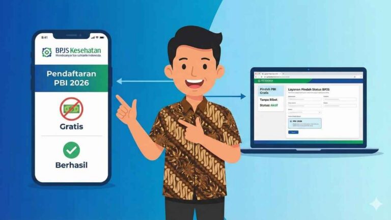 Cara Pindah BPJS Mandiri ke PBI 2026 Terbaru, Gratis, dan Tanpa Ribet!